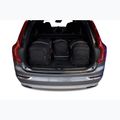 Set di borse portabagagli KJUST Volvo Xc90 Excellence 2014+ 4 pezzi nero. 17