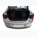 Set di borse per bagaglio KJUST Opel Astra Limousine 2012-2019 5 pezzi nero. 14