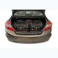 KJUST set di borse per bagagliaio Honda Civic Limousine 2012-2017 5 pezzi nero 12