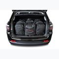 KJUST Jeep Compass 2017+ set di 4 pezzi neri per portapacchi 18