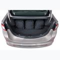 KJUST Ford Mondeo Limousine 2014-2021 set di borse per bagagliaio 5 pezzi nero 17
