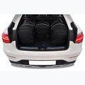 KJUST Mercedes-Benz Glc Coupé 2016-2022 Set di borse per il bagaglio 4 pezzi nero 15