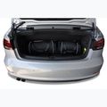 KJUST Audi A3 Cabrio 2014-2016 set di borse per il bagaglio 4 pezzi nero 16