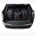 Set di borse portabagagli KJUST Peugeot 3008 2016+ 4 pezzi nero. 13