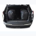 Set di borse portabagagli KJUST Peugeot 3008 2016+ 4 pezzi nero. 15