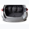 KJUST Toyota Auris Touring Sports 2013-2018 set di borse per bagagliaio 5 pezzi nero. 17