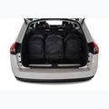 Set di borse per bagagliaio KJUST Citroen C5 Tourer 2008-2017 5 pezzi nero 15