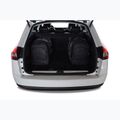 Set di borse per bagagliaio KJUST Citroen C5 Tourer 2008-2017 5 pezzi nero 16