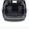 KJUST Ford S-Max set di borse per bagagliaio 2006-2015 5 pezzi nero 18