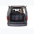 Set di borse portabagagli KJUST Volkswagen Caddy 2015-2020 5 pezzi nero. 16