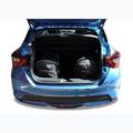 KJUST Nissan Micra 2017+ set di borse per il bagaglio 3 pezzi nero. 13