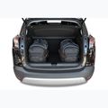 KJUST Set di borse per il bagaglio Opel Crossland X 2017+ 4 pezzi nero. 14