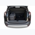 KJUST Set di borse per il bagaglio Opel Crossland X 2017+ 4 pezzi nero. 15