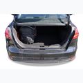 KJUST Ford Focus Limousine 2011-2018 set di borse per bagagliaio 5 pezzi nero 19