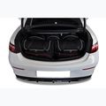 KJUST Mercedes-Benz E Coupé 2017+ 5 set di borse per il bagaglio nero. 12