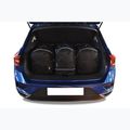 KJUST Volkswagen T-Roc 2017+ set di borse per il bagaglio 3 pezzi nero. 11