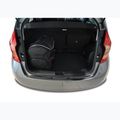 KJUST Nissan Note 2013-2016 Set di borse per il vano bagagli 3 pezzi nero. 13