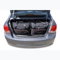 KJUST Chevrolet Cruze Limousine 2008-2014 set di borse per bagagliaio 5 pezzi nero 12