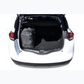KJUST Renault Scenic 2015-2019 set di borse per il bagaglio 4 pezzi nero. 15