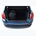 Set di borse da bagagliaio KJUST Fiat 500X 2014+ 3 pezzi nero 16