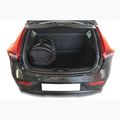 KJUST Volvo V40 Hatchback 2012-2019 set di borse per il bagaglio 3 pezzi nero. 13