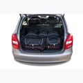 Set di borse portabagagli KJUST Skoda Fabia Combi 2007-2014 5 pezzi nero. 12