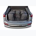KJUST Audi Q3 set borse bagagliaio 2018+ 4 pezzi nero 17