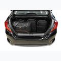 KJUST Honda Civic Limousine 2017-2021 set di borse per bagagliaio 5 pezzi nero 13