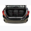 KJUST Honda Civic Limousine 2017-2021 set di borse per bagagliaio 5 pezzi nero 14