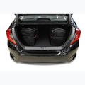 KJUST Honda Civic Limousine 2017-2021 set di borse per bagagliaio 5 pezzi nero 15