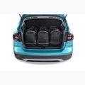 KJUST Volkswagen T-Cross 2018+ set di borse per il bagaglio 3 pezzi nero. 14
