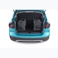 KJUST Volkswagen T-Cross 2018+ set di borse per il bagaglio 3 pezzi nero. 15