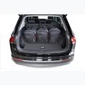 Set di borse portabagagli KJUST Volkswagen Tiguan Allspace 2017+ 5 pezzi nero. 16