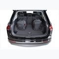 Set di borse portabagagli KJUST Volkswagen Tiguan Allspace 2017+ 5 pezzi nero. 17