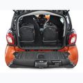 KJUST Smart Fortwo Coupe Ev 2020+ Set di 3 borse portabagagli nero. 15