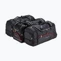 Set di borse KJUST per Peugeot 3008 Hybrid Phev 2019+ 4 pezzi nero.