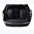 Set di borse KJUST per Peugeot 3008 Hybrid Phev 2019+ 4 pezzi nero. 14