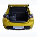 Set di borse KJUST per Peugeot 208 Hatchback 2019+ 3 pezzi nero. 12