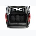 Set di borse portabagagli KJUST Citroen Berlingo M 2018+ 5 pezzi nero 14