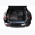 KJUST Porsche Panamera St 2017+ set di borse portabagagli 4 pezzi nero. 13