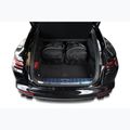 KJUST Porsche Panamera St 2017+ set di borse portabagagli 4 pezzi nero. 14