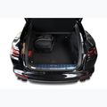 KJUST Porsche Panamera St 2017+ set di borse portabagagli 4 pezzi nero. 15