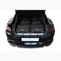 KJUST Porsche Panamera E-Hybrid 2016+ set di borse portabagagli 4 pezzi nero. 11