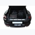 KJUST Porsche Panamera E-Hybrid 2016+ set di borse portabagagli 4 pezzi nero. 12