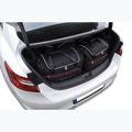Set di borse portabagagli KJUST Renault Megane Grandcoupe 2016+ 5 pezzi nero. 11