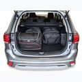 KJUST Mitsubishi Outlander Phev 2014-2022 set di borse portabagagli 4 pezzi nero. 12