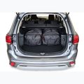 KJUST Mitsubishi Outlander Phev 2014-2022 set di borse portabagagli 4 pezzi nero. 13