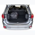 KJUST Mitsubishi Outlander Phev 2014-2022 set di borse portabagagli 4 pezzi nero. 14