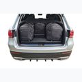 KJUST Mercedes-Benz Glc Phev set di borse portapacchi 2019-2022 4 pezzi nero. 13