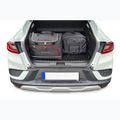 KJUST Renault Arkana Hybrid 2021+ set di borse portabagagli 4 pezzi nero. 12
